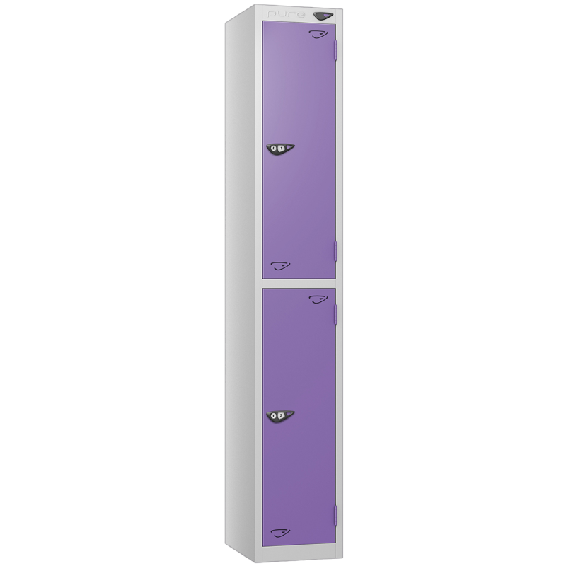 Pure 2 Door Locker with Violet Door